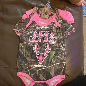 Girls onesies size 3-6 m. New with tags!